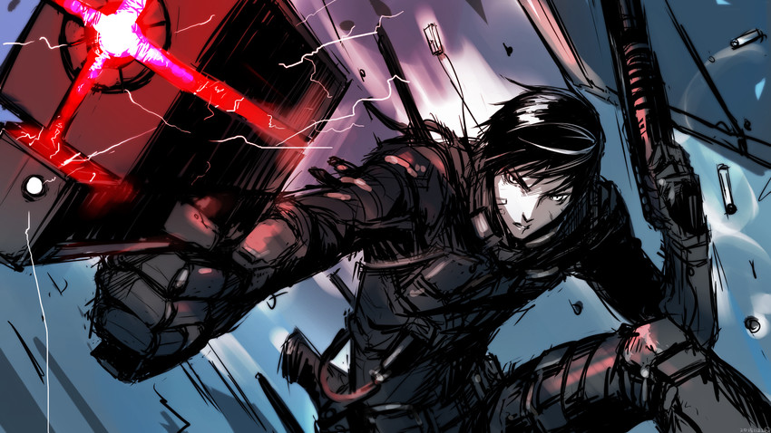 killy (blame!) drawn by zaz