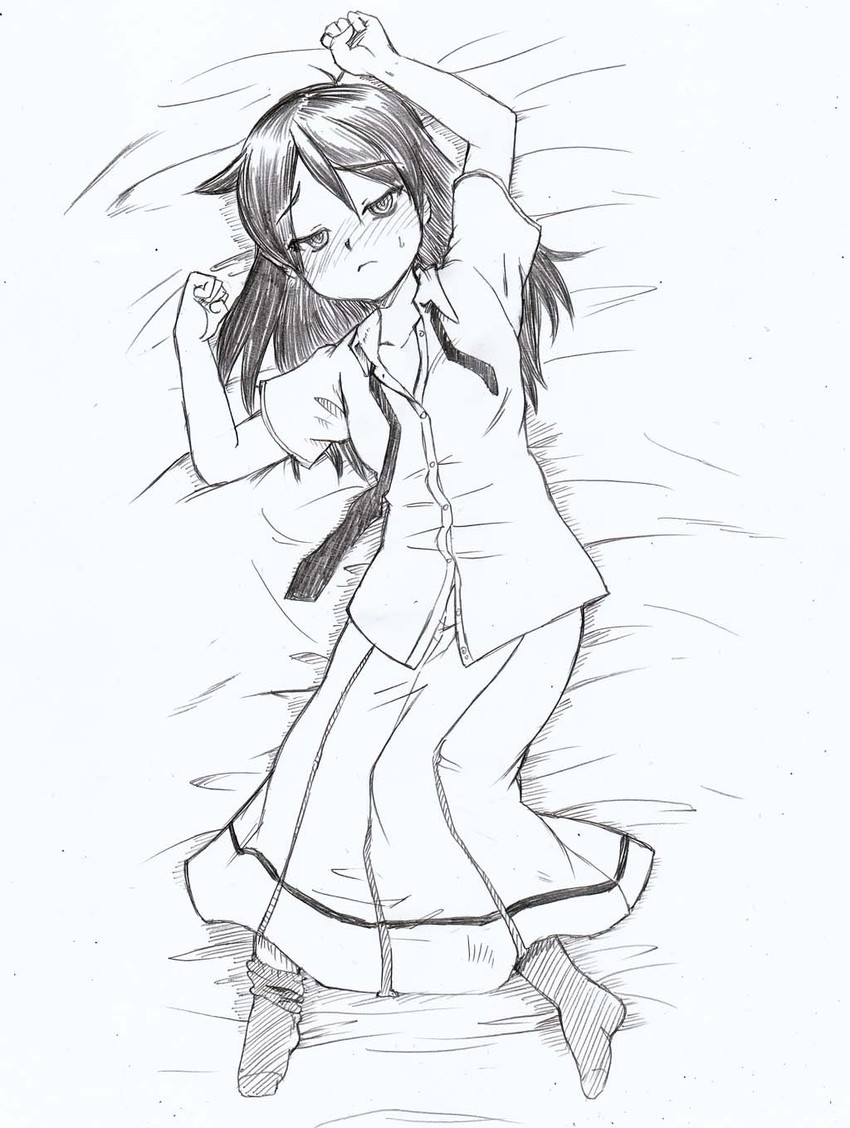 kuroki tomoko (watashi ga motenai no wa dou kangaetemo omaera ga warui!) drawn by miyazaki0430
