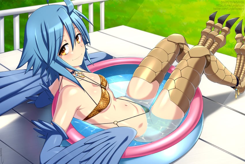 papi (monster musume no iru nichijou) drawn by lindaroze