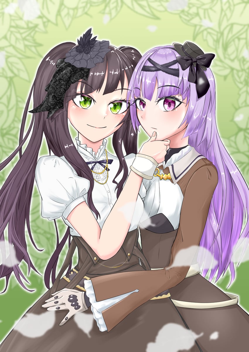 kamigoori marimo and tsuzuki hisui (assault lily) drawn by akamura_saki_(saki_akamura)