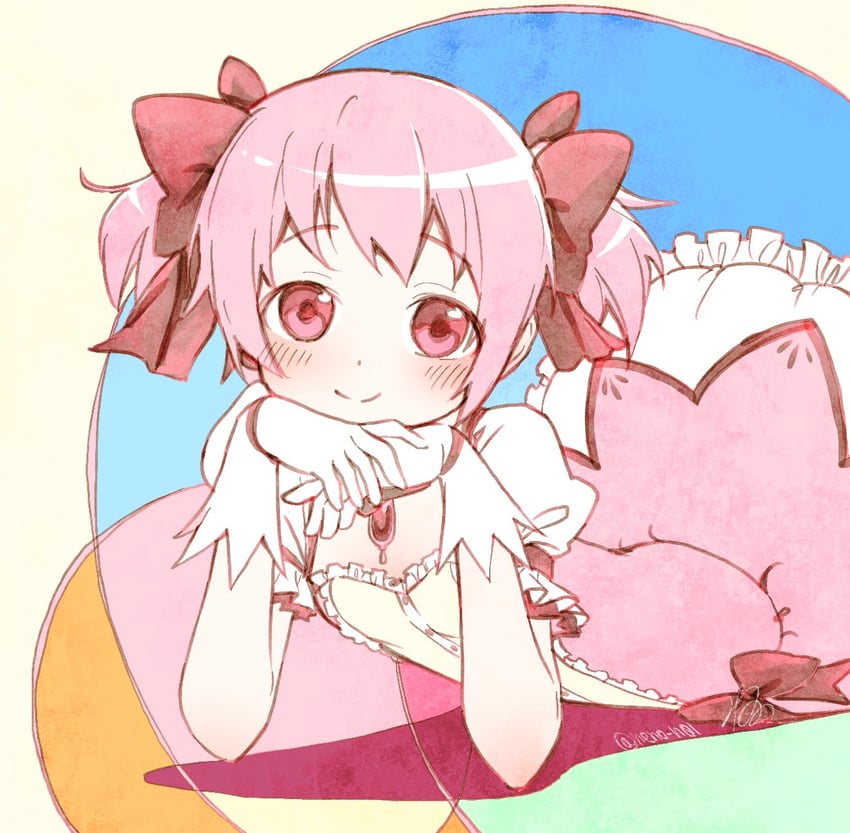 kaname madoka (mahou shoujo madoka magica) drawn by neno_n01
