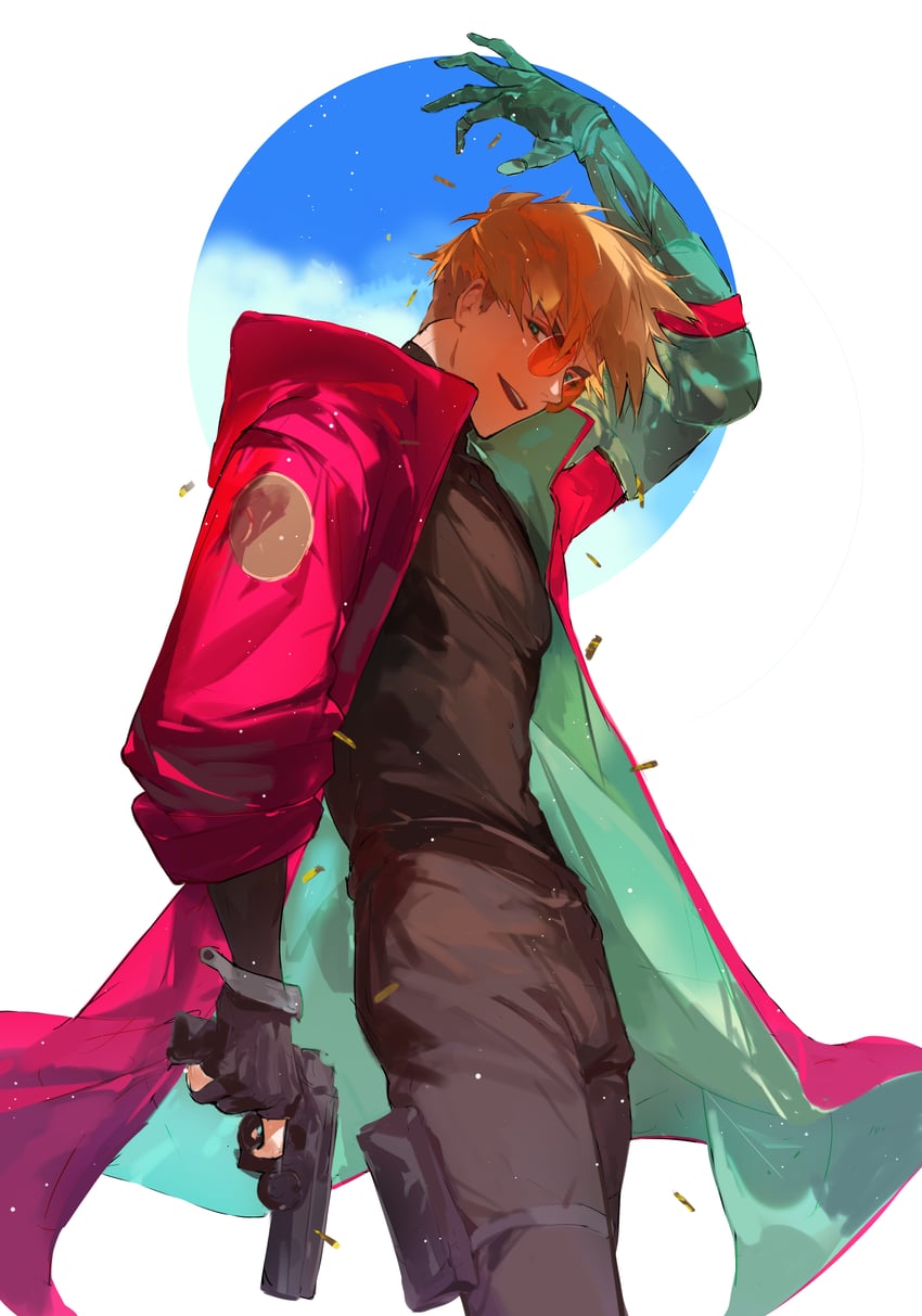 vash the stampede (trigun and 1 more) drawn by fui_(fui29493452)