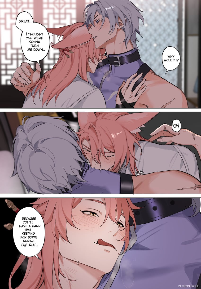 jiaoqiu and moze (honkai and 1 more) drawn by yukaero4