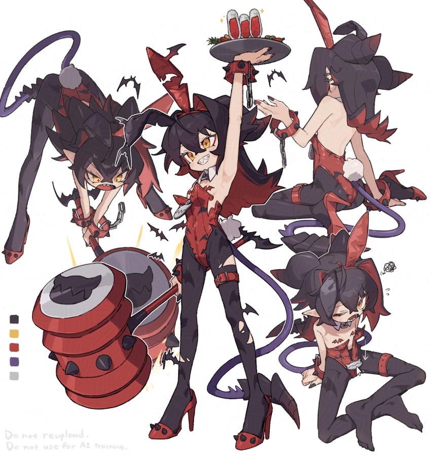 diabolos (final fantasy and 1 more) drawn by zizi_niisan