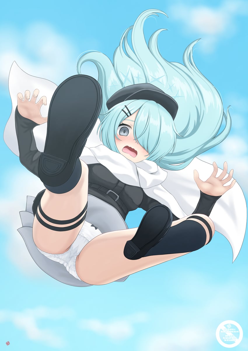 hiyori (blue archive) drawn by nao_suke
