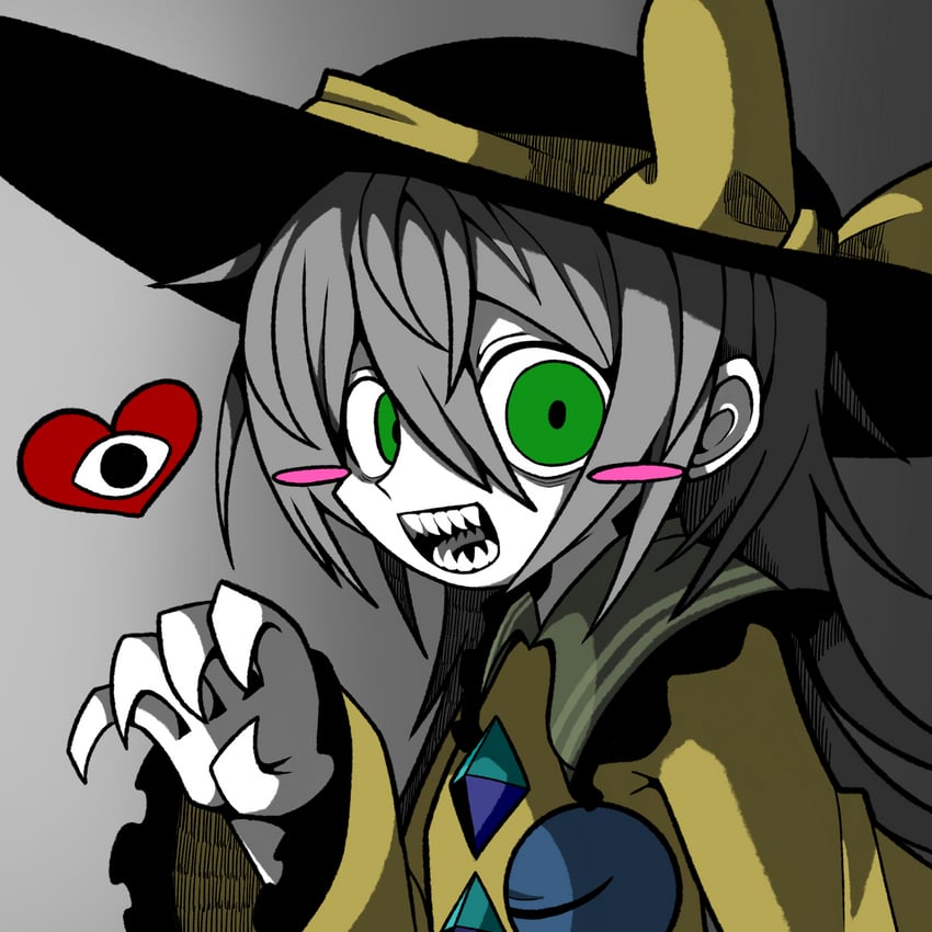 komeiji koishi (touhou and 1 more) drawn by zunusama