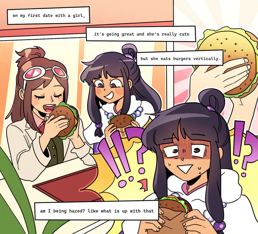 maya fey and ema skye (ace attorney) drawn by ministarfruit