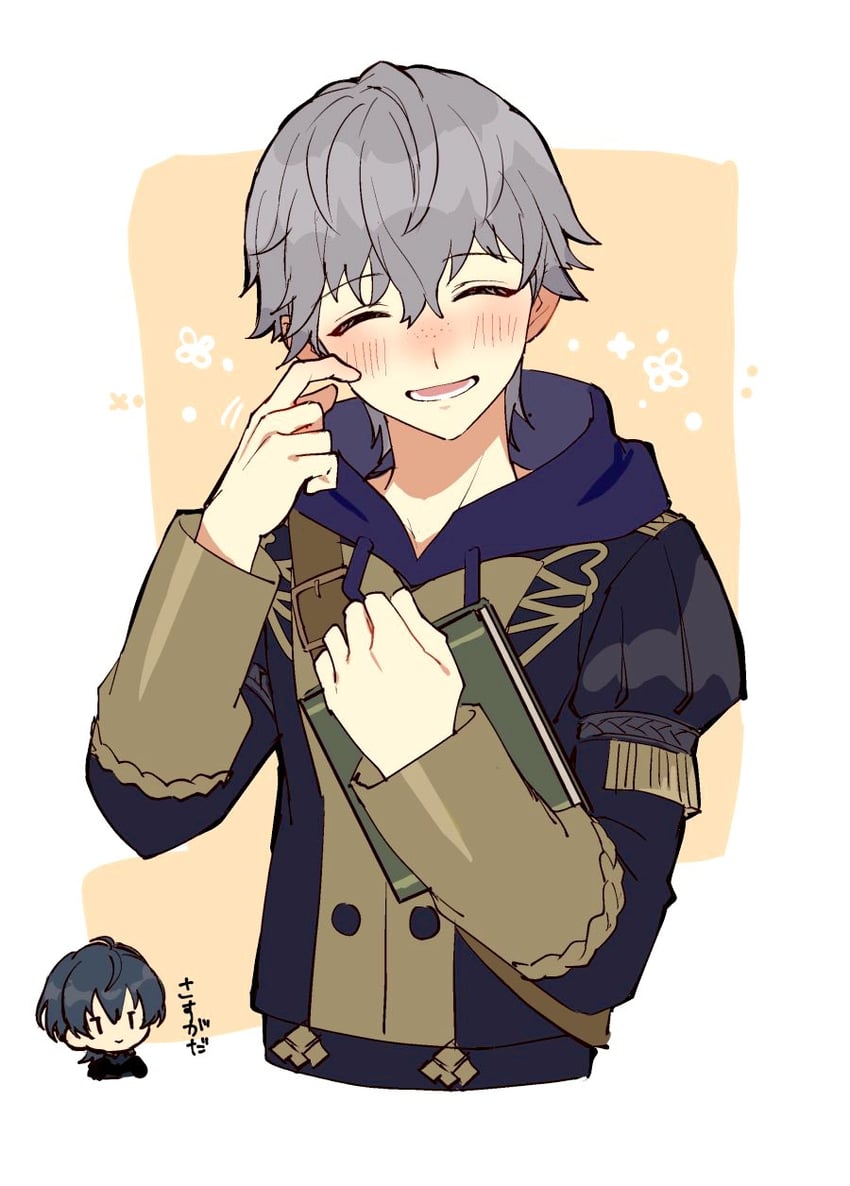 male byleth and ashe ubert (fire emblem and 1 more) drawn by un_tapoi