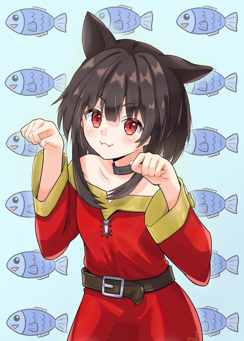 megumin (kono subarashii sekai ni shukufuku wo!) drawn by seiya_yuu