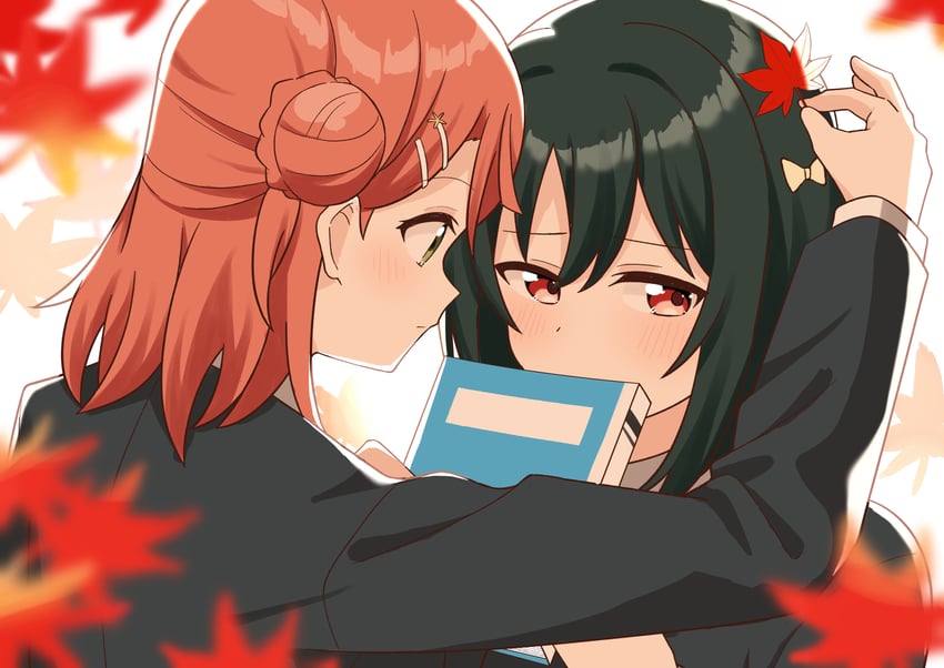 uehara ayumu and mifune shioriko (love live! and 1 more) drawn by yatogame765
