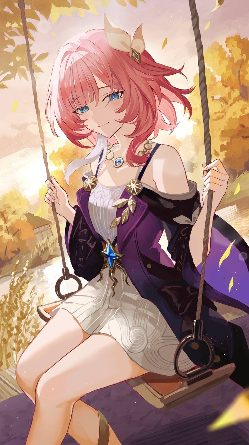 cyrene (honkai and 1 more) drawn by maria_(maria_rose)
