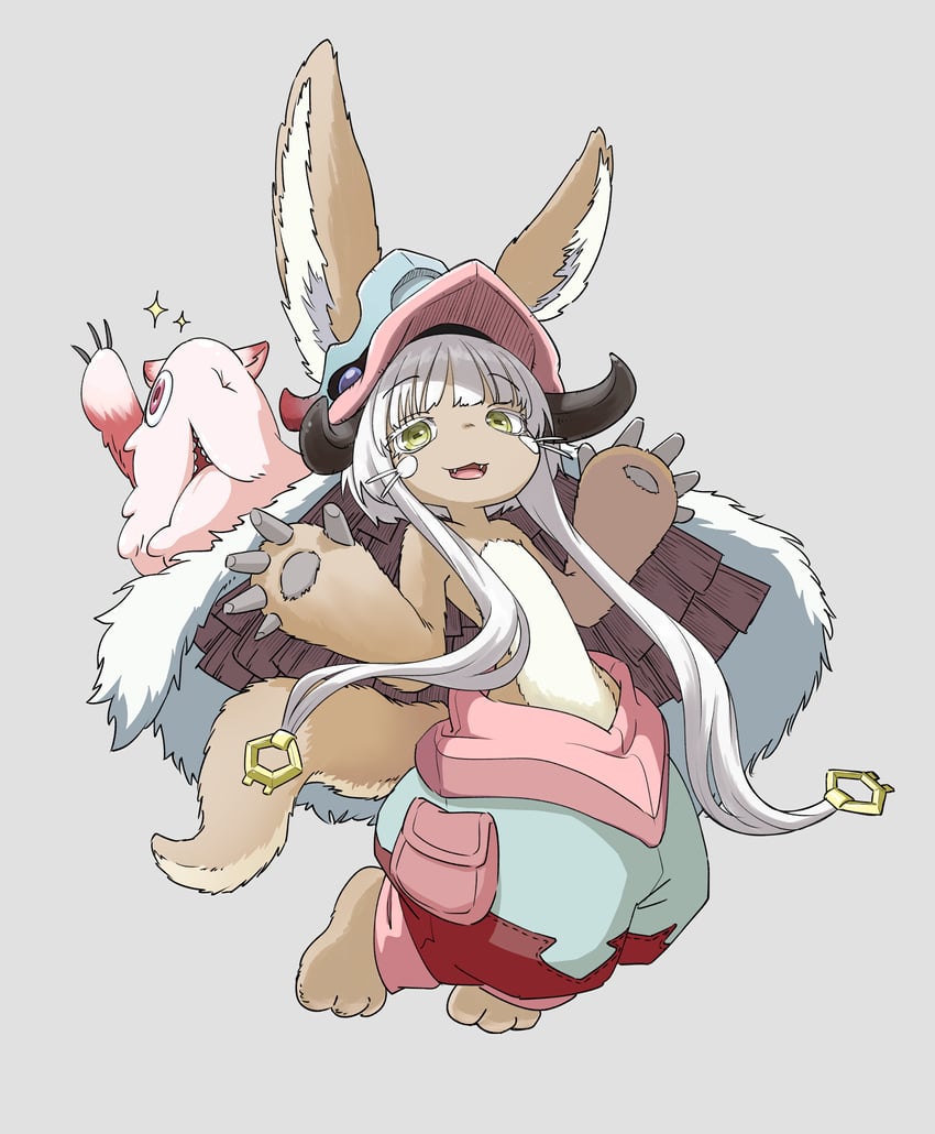 nanachi and mitty (made in abyss) drawn by nakamori_kemuri