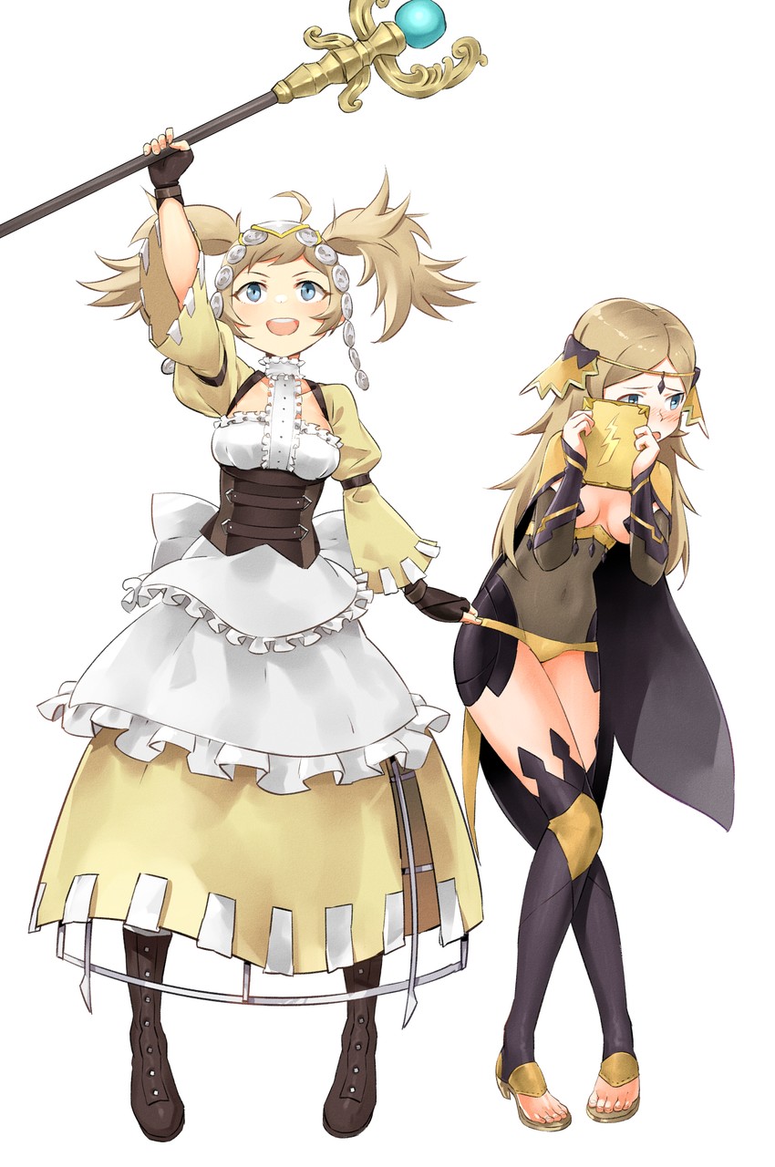 ophelia and lissa (fire emblem and 3 more) drawn by igni_tion