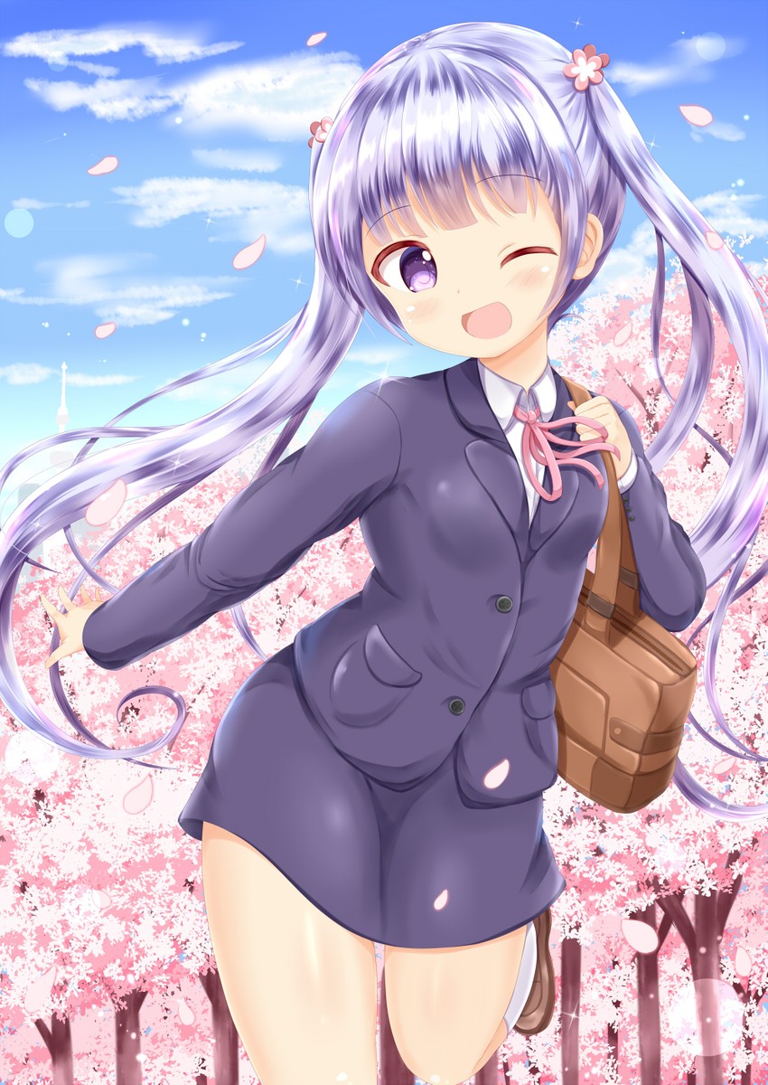 suzukaze aoba (new game!) drawn by xenon_(for_achieve)