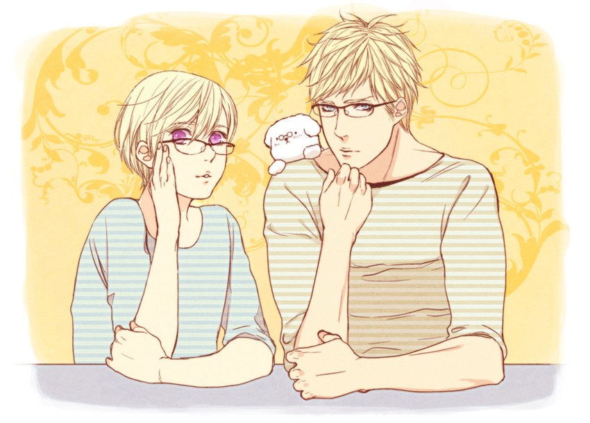finland, sweden, and hana-tamago (axis powers hetalia) drawn by grooooovision