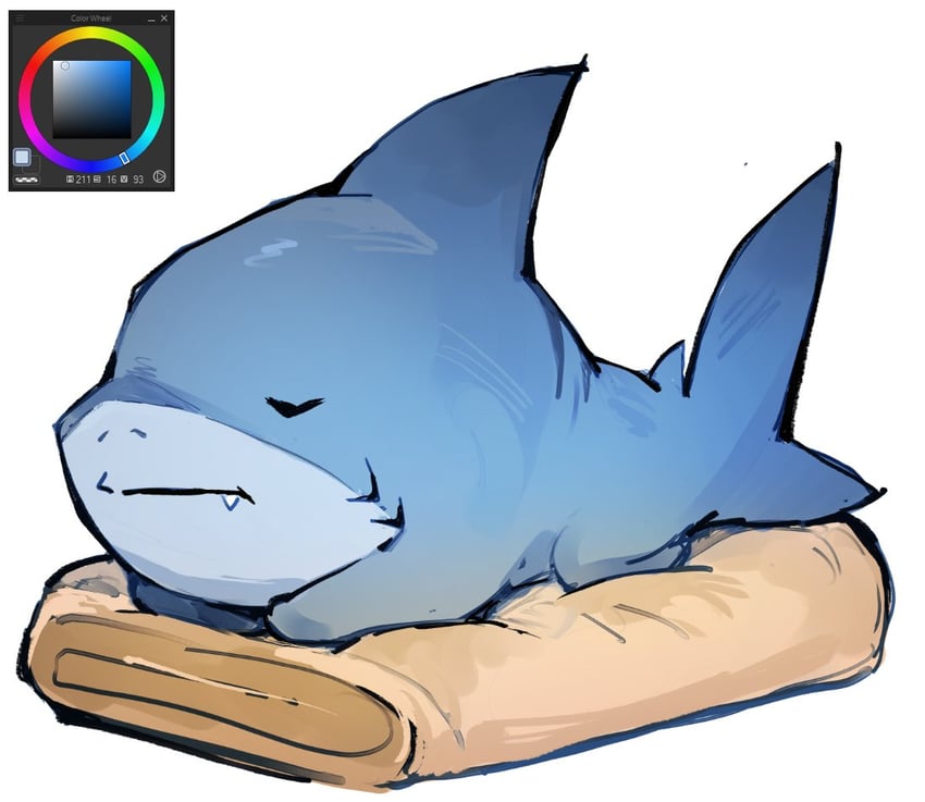 jeff the land shark (marvel and 1 more) drawn by cyrosaur