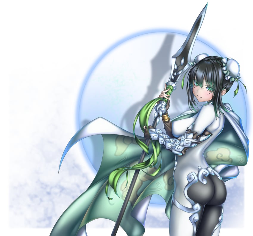 qin liangyu (fate and 1 more) drawn by kachihokori_satake