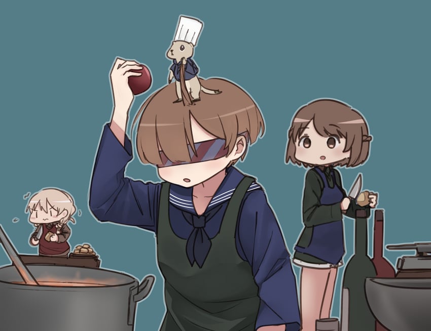 lyudmila andreyevna ruslanova, shibuya inori, joanna elizabeth stafford, and smile (world witches series and 2 more) drawn by m1saki_1