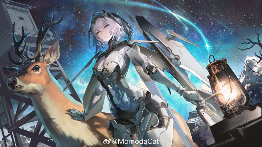 rosetta and rosetta: rigor (punishing: gray raven) drawn by momodacat