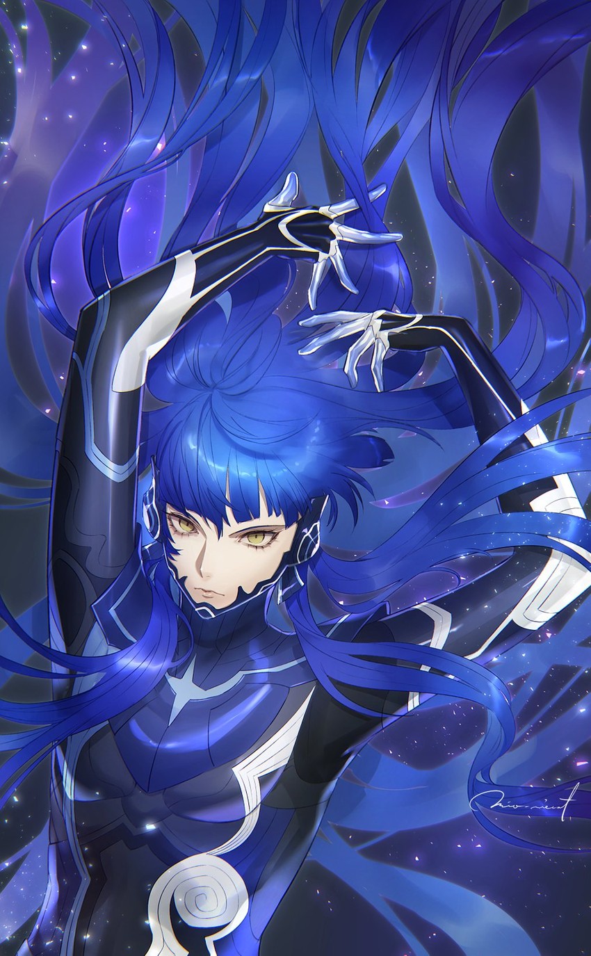 protagonist (shin megami tensei and 1 more) drawn by kuroda_matsurika