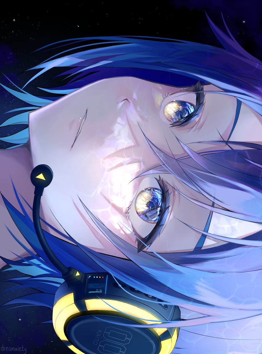 kaito (vocaloid) drawn by dreamxiety
