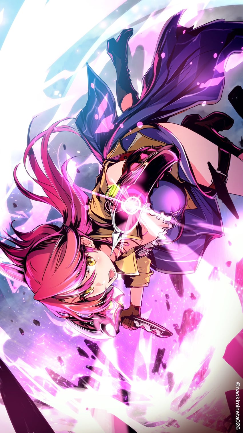 sara valestein (eiyuu densetsu and 2 more) drawn by mineta_naoki