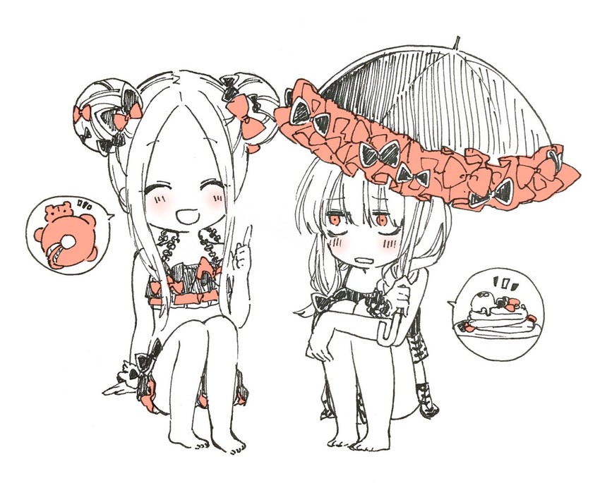 abigail williams and lavinia whateley (fate and 1 more) drawn by sofra