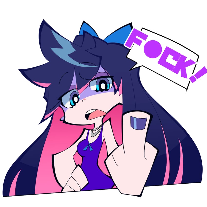 stocking and panty (panty & stocking with garterbelt) drawn by okitya