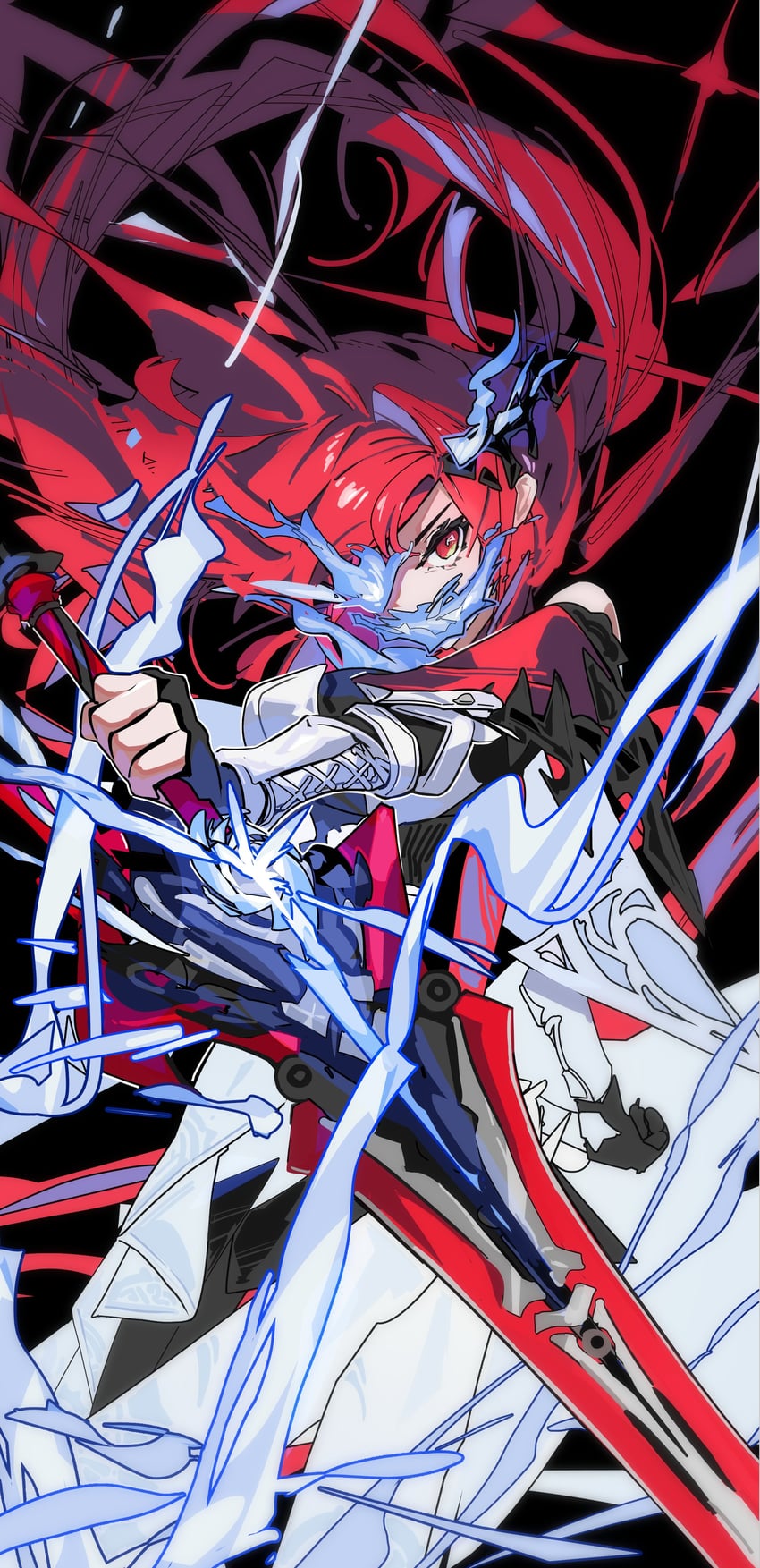 elizabeth rose bloodflame (hololive and 1 more) drawn by old_metal_666