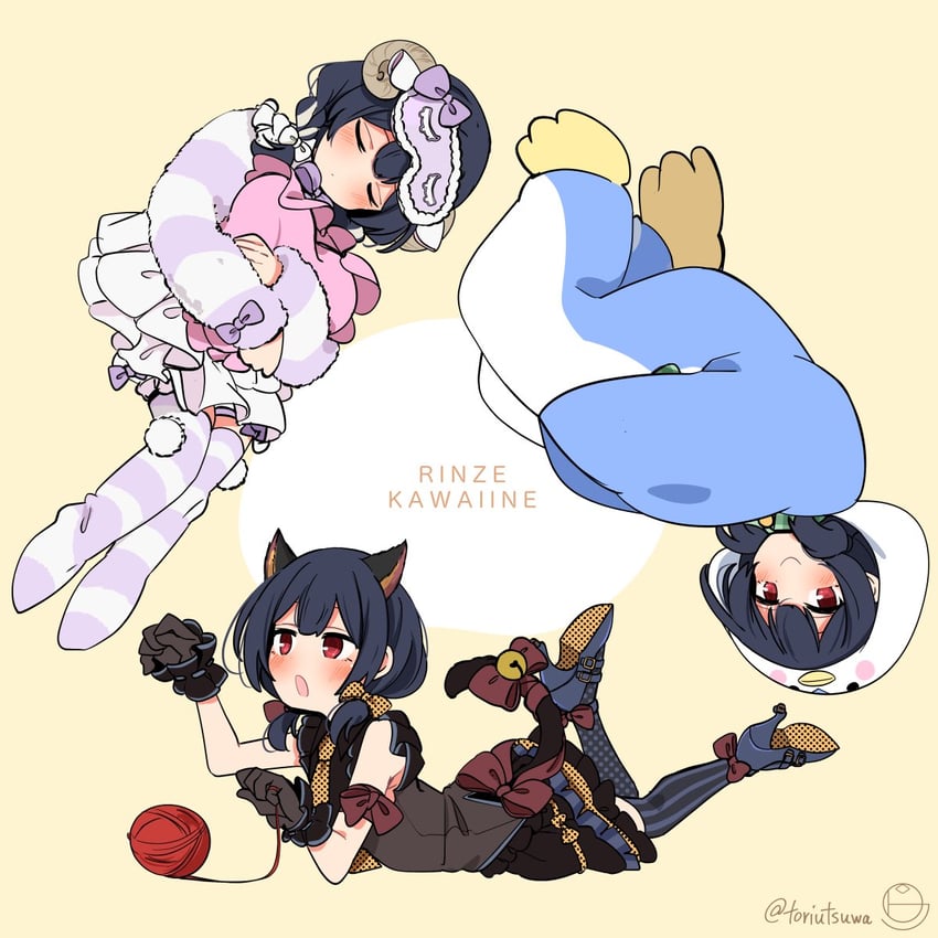 morino rinze (idolmaster and 1 more) drawn by torinabe