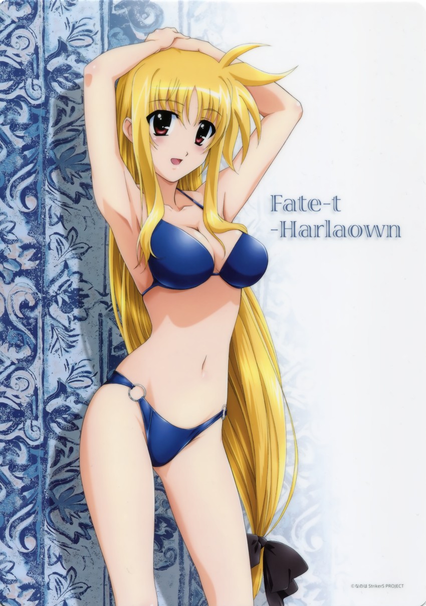 fate testarossa (lyrical nanoha and 2 more) drawn by okuda_yasuhiro