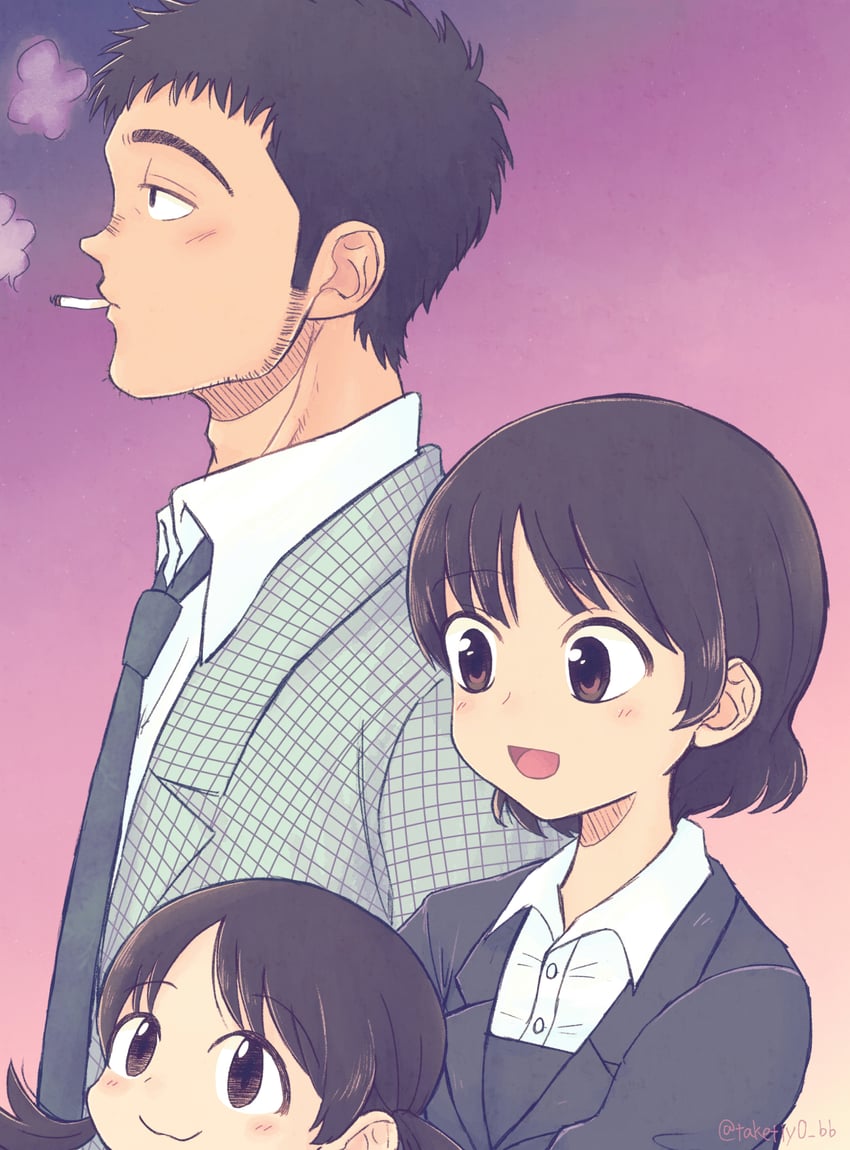 yamazakura kango, nakazato minatsu, and tanaka chika (slow step) drawn by taketiyo200