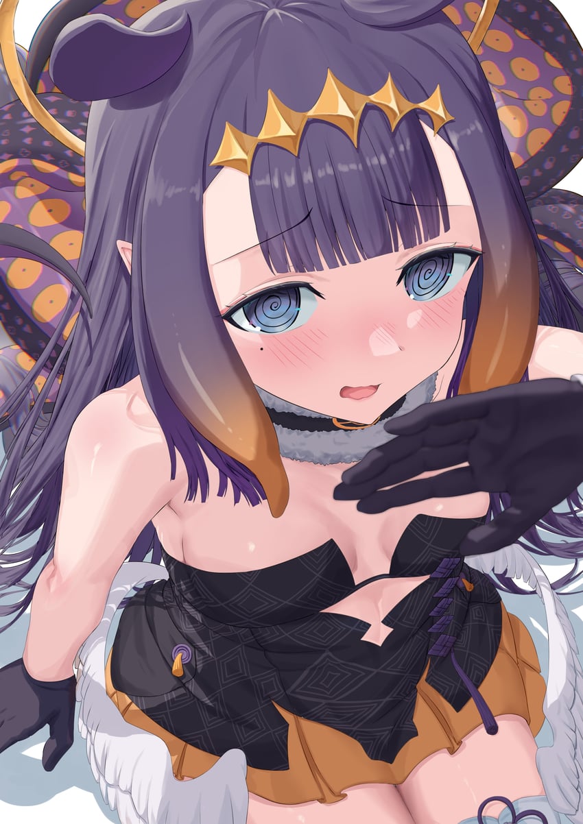 ninomae ina'nis (hololive and 1 more) drawn by majin_(mazimazindayo)