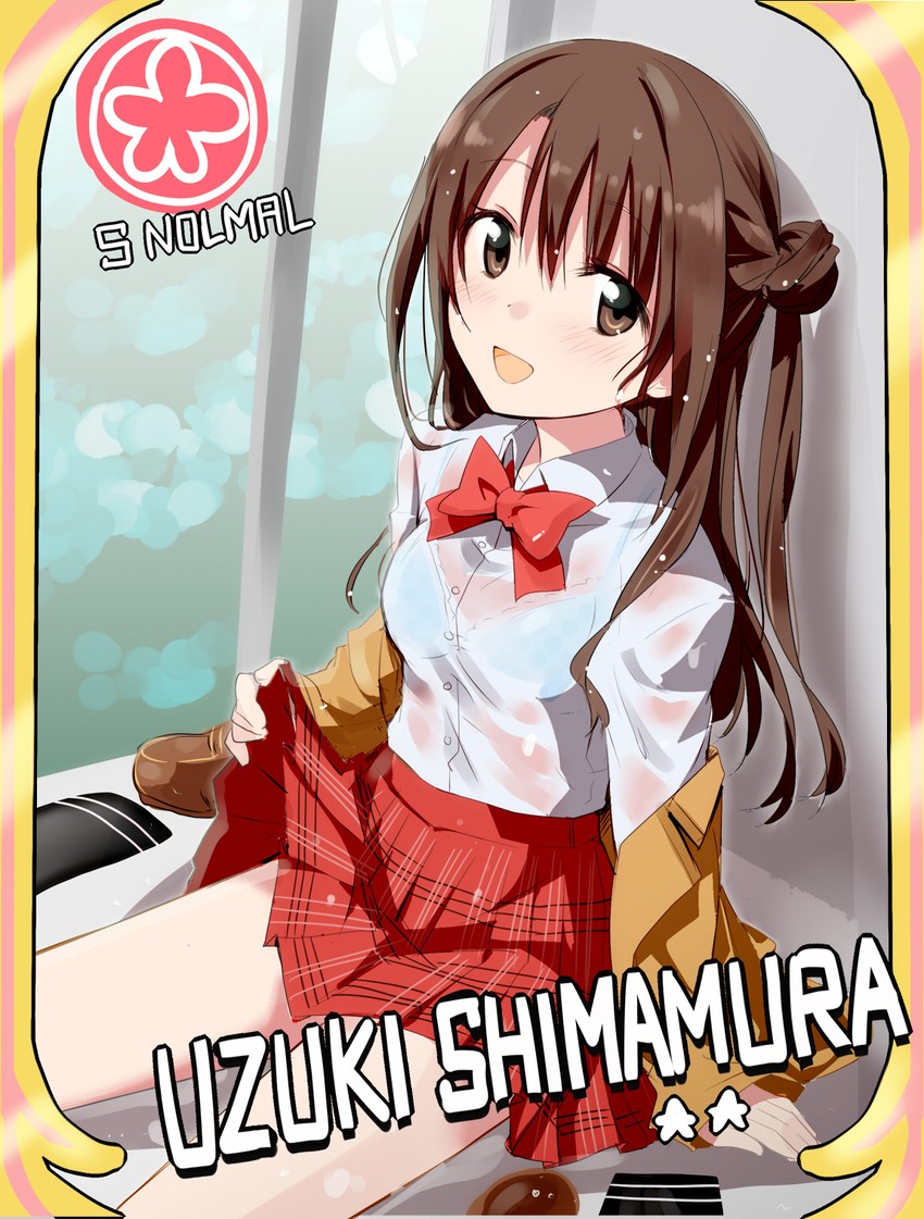 shimamura uzuki (idolmaster and 1 more) drawn by gotyou