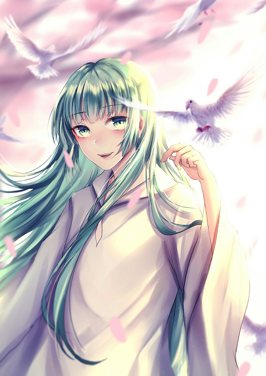 enkidu (fate and 1 more) drawn by yingsu_jiang