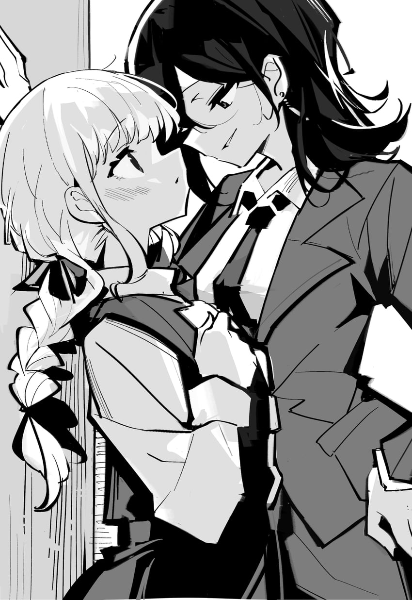 fujita kotone and inuzuka shizuku (idolmaster and 1 more) drawn by zhanzhangzlw