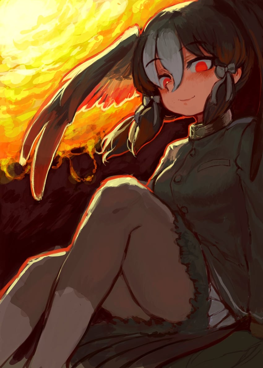 yatagarasu (kemono friends) drawn by handsdsds