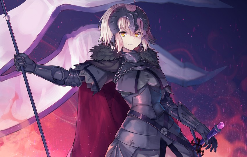 jeanne d'arc alter (fate and 1 more) drawn by hopepe