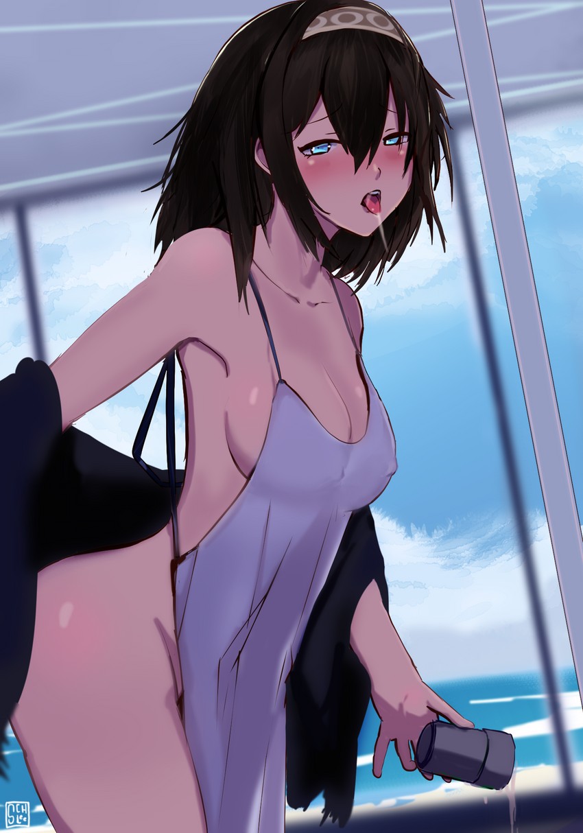 sagisawa fumika (idolmaster and 1 more) drawn by schleezed