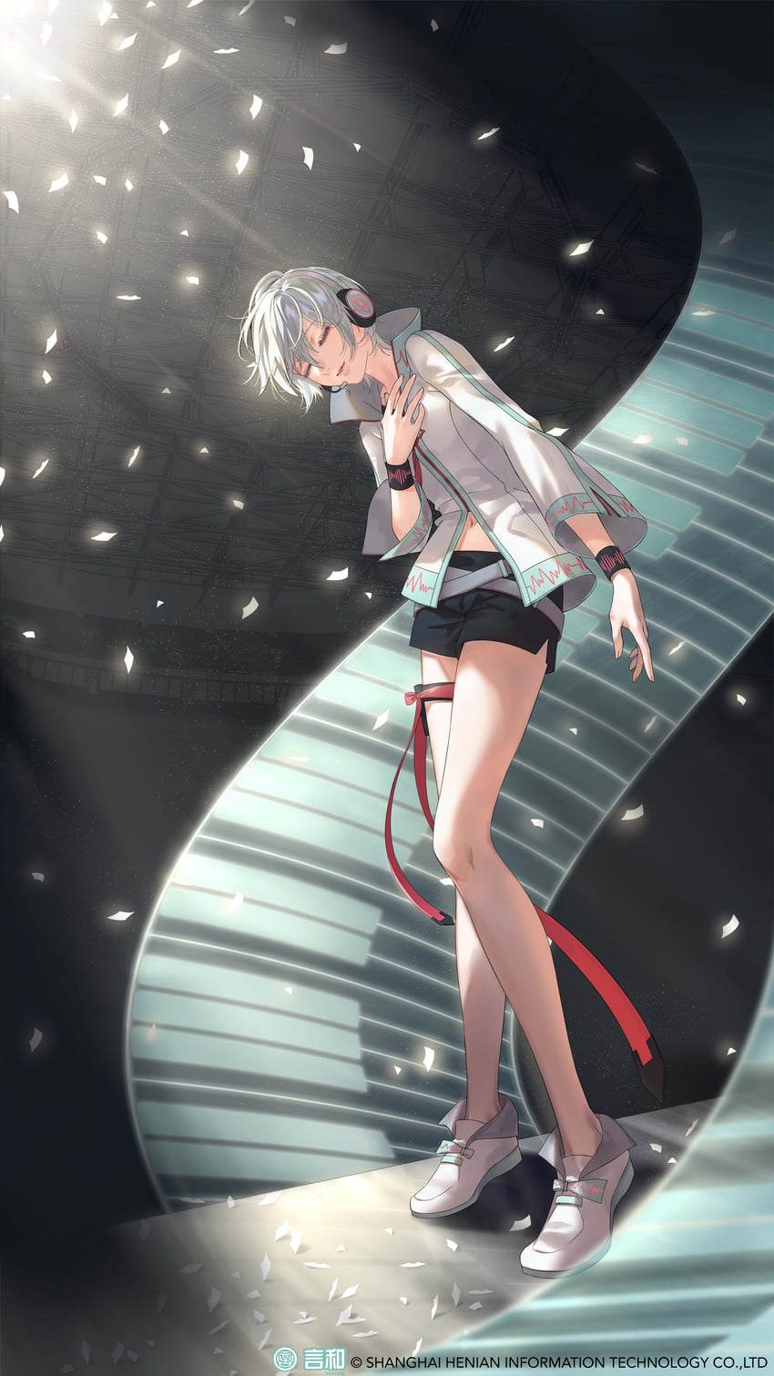 yanhe and yanhe v3 (vocaloid and 1 more) drawn by vsinger_yan_he