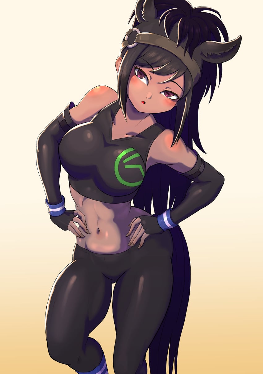 brown thoroughbred (kemono friends and 1 more) drawn by ciapolilla