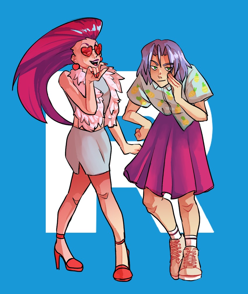 jessie and james (pokemon) drawn by taishokoi