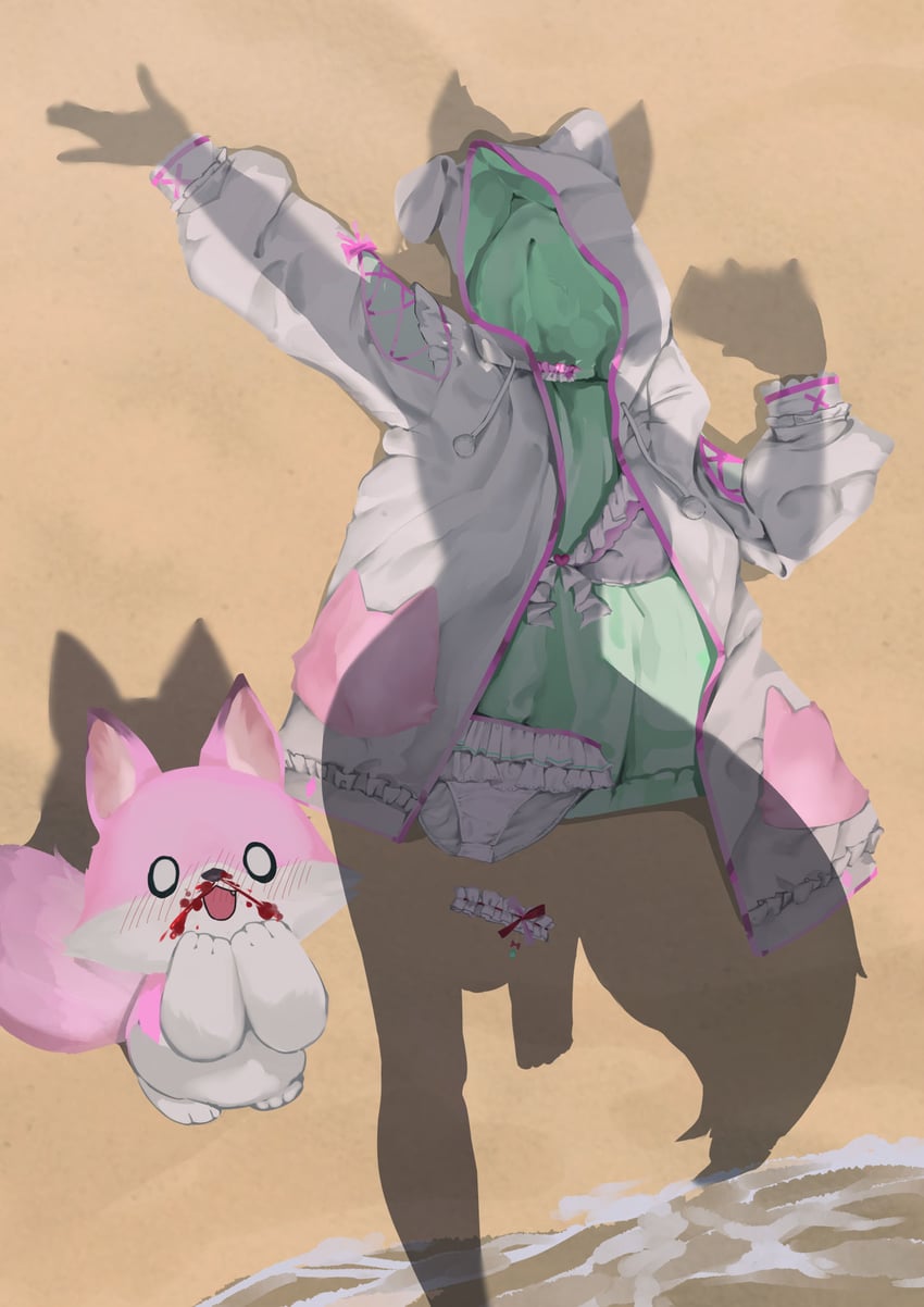 hakui koyori and kokoro (hololive) drawn by mochiyuki_(gigfor1)