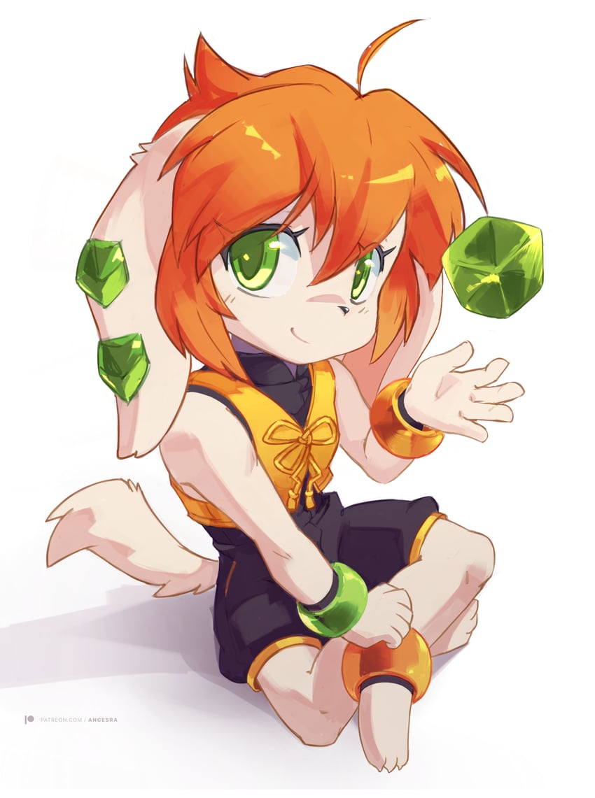 milla basset (freedom planet and 1 more) drawn by ancesra
