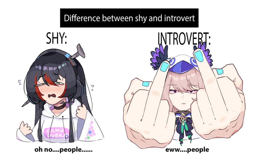 enna alouette and mika melatika (nijisanji and 2 more) drawn by unfamousradish