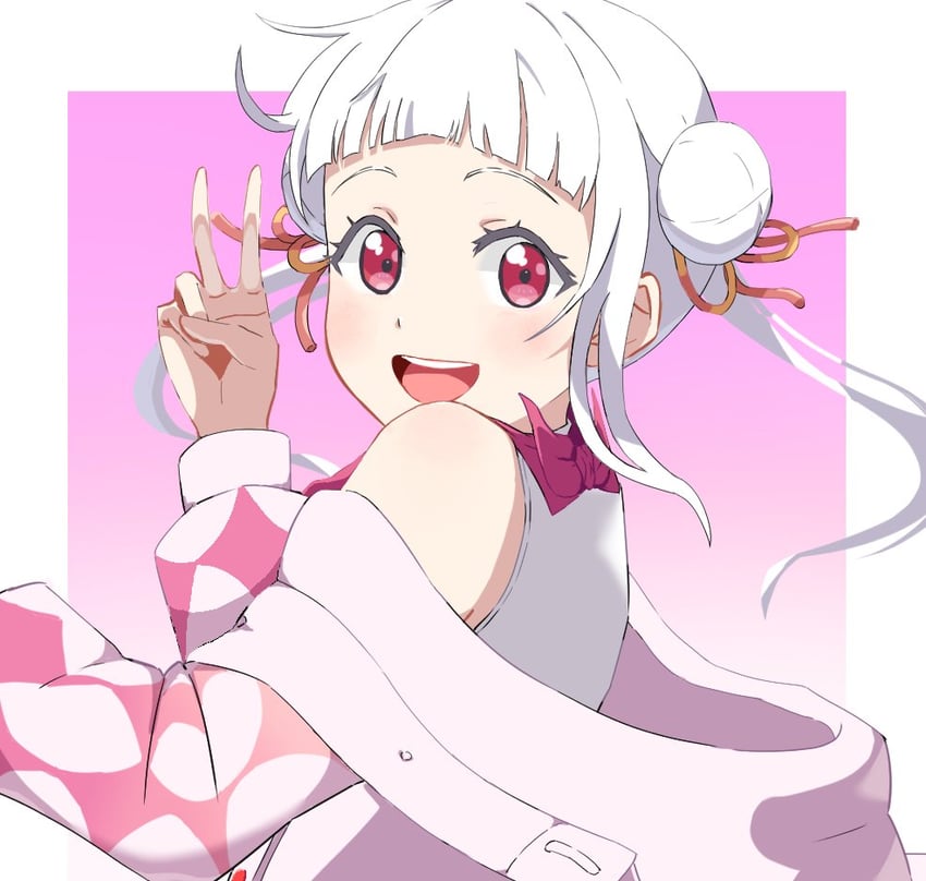 arashi chisato (love live! and 1 more) drawn by pizza_salad_(dogimo_)
