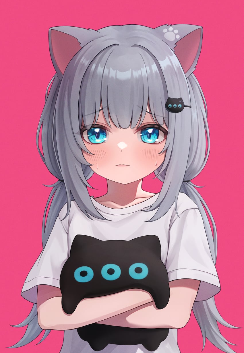 nachoneko and hennyano (indie virtual youtuber) drawn by hal_(haldayo913)