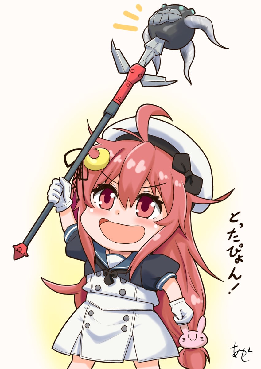uzuki, enemy naval mine, and javelin (kantai collection) drawn by akashieru