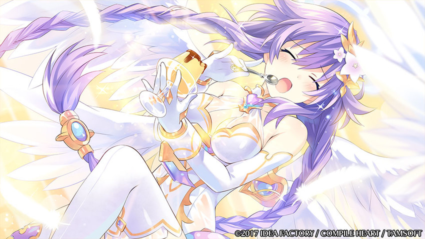 purple heart (neptune and 1 more) drawn by tsunako