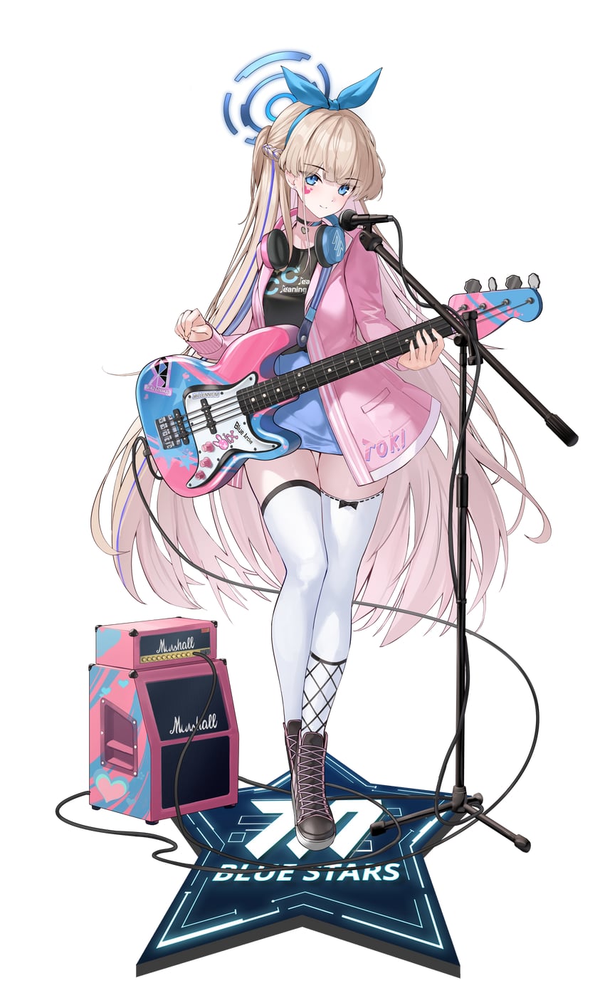 toki (blue archive) drawn by wakum